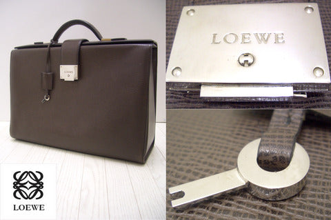 良質な鞄でなければダメな訳～LOEWE/ロエベ レザー ビジネスバッグ ブリーフケース【買取＆販売＆レンタル】