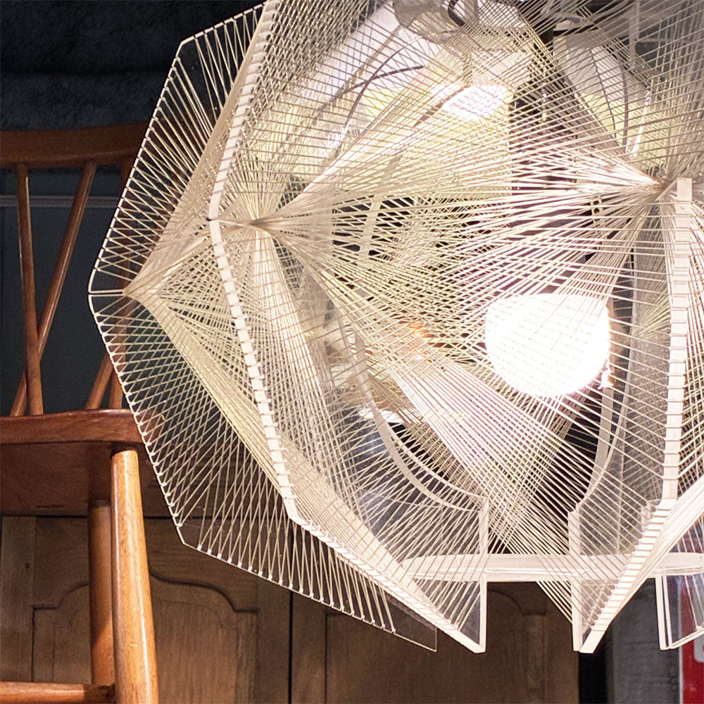 1960-70'S ストリングス ペンダントライト ミッドセンチュリー USビンテージ ～影で遊ぶ、規則の中の自由～