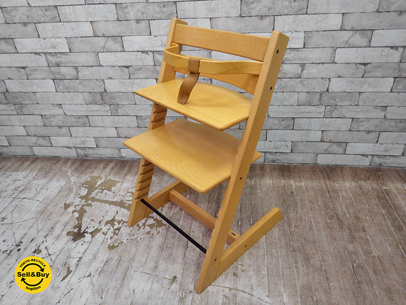 ストッケ STOKKE トリップトラップ TRIPP TRAPP ベビーチェア 新型 ナチュラル 中古品 買い取りしました。 出張買取もお任せ下さい。
