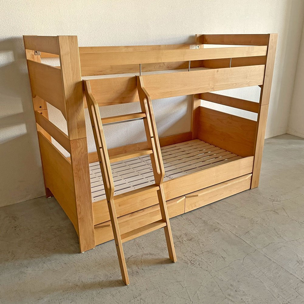 【登戸BASE店】アクタス ACTUS アクタスキッズ リーヴェ2  REVE2 2段ベッド アルダー材 セパレート可能 参考総額約25万円 買取させていただきました。