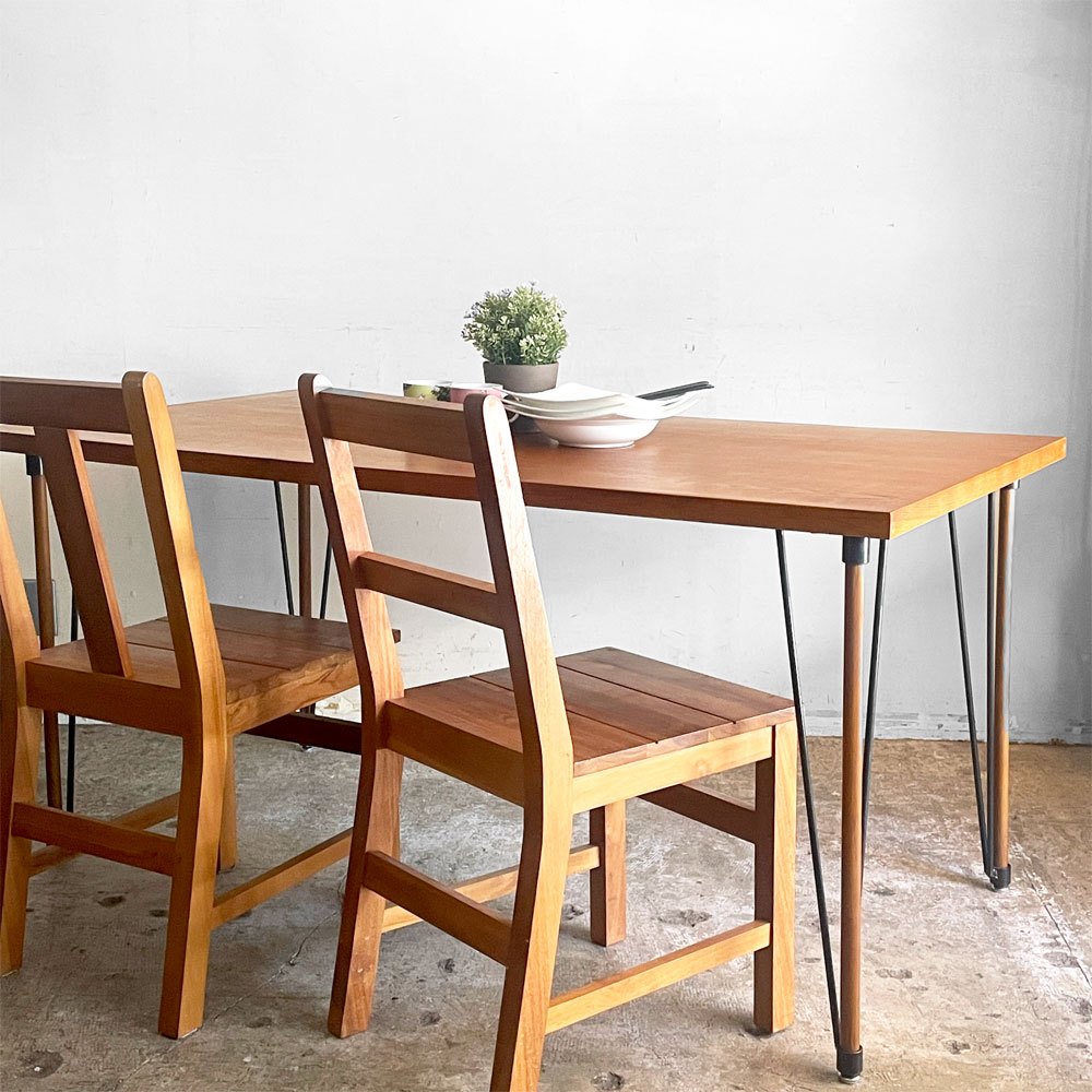 【自由が丘店】アクメファニチャー ACME Furniture ベルズ アトリエテーブル BELLS ATELIER TABLE ダイニングテーブル 幅150㎝ アメリカンビンテージスタイル 廃盤買取させていただきました。