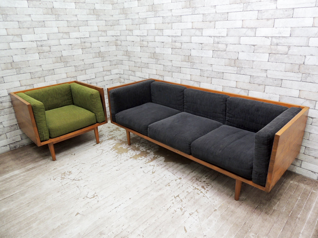 クロロス CHLOROS アッセンブル キューブ Assemble Cube シングル & トリプル ソファ チーク無垢材   中古品 買い取りしました。