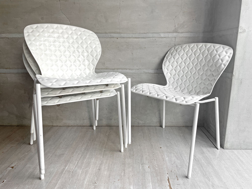 デパドヴァ De Padova ラベンハム LAVENHAM スタッキングチェア ホワイト 2脚セット パトリシア・ウルキオラ A&B 中古品 買い取りしました。