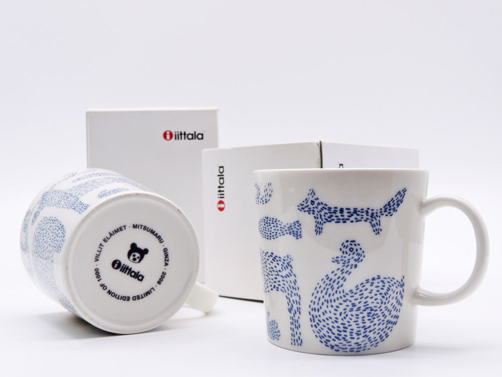イッタラ iittala ティーマ TEEMA マグカップ Tokyo City つぼいねね 2008年 限定1000個 箱付 未使用品 希少 フィンランド 北欧食器 2点   中古品 買い取りしました。