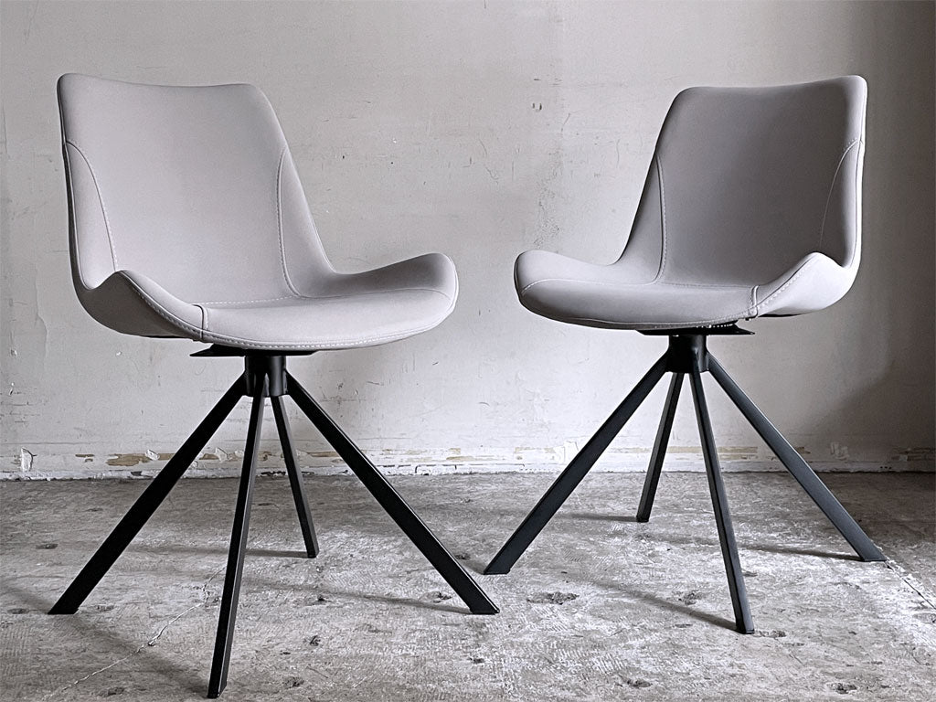 ソングドリーム SONGDREAM ヴィオラ VIOLA ダイニングチェア 回転式 PUレザー モダンデザイン 美品 中古品 買い取りしました。