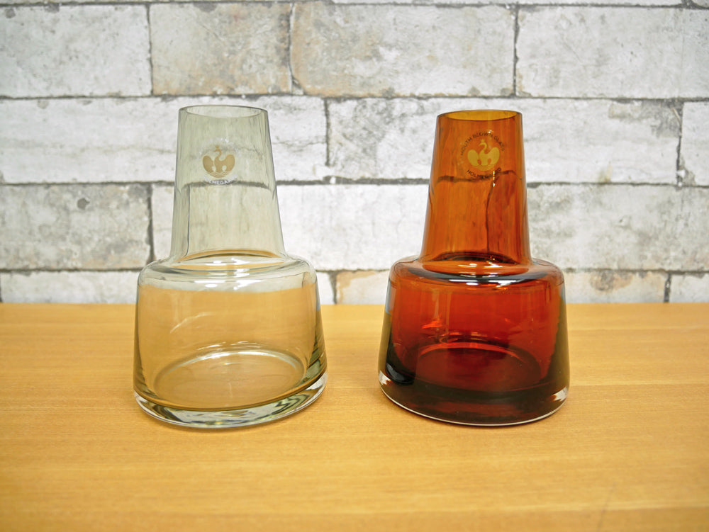 ホルムガード Holmegaard フローラ FLORA フラワーベース 花瓶 ルイーズ・キャンベル Louise Campbell scope別注ブラウン ＆ クリア   中古品 買い取りしました。