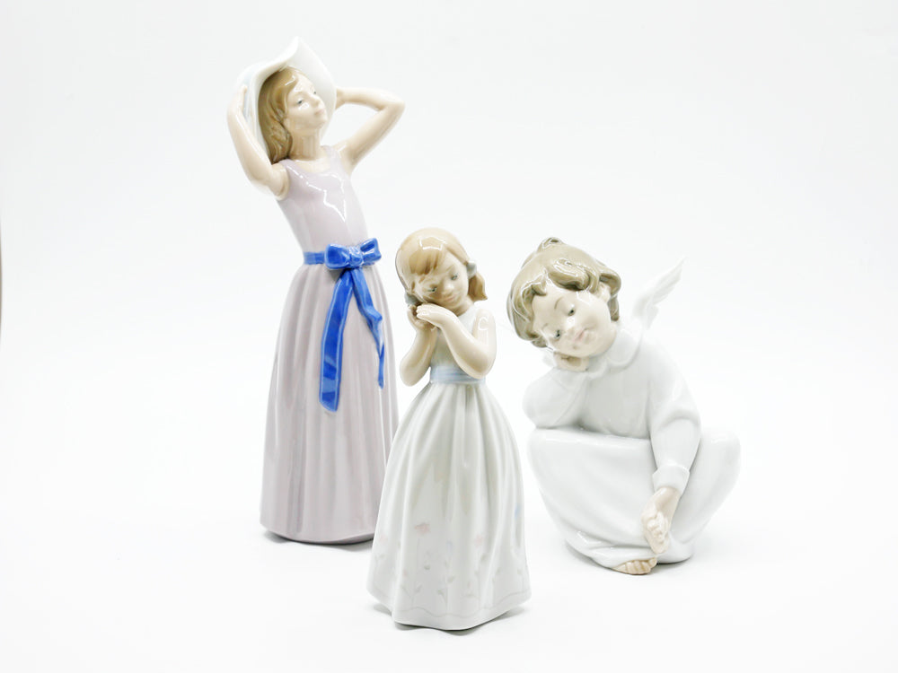 リヤドロ LLADRO フィギュリン 陶器人形 ポーセリンアート 置物 スペイン 計3点 中古品 買い取りしました。
