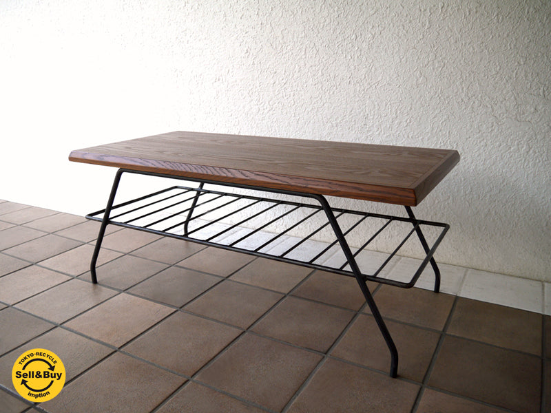 アクメファニチャー ACME Furniture 現行 ベルズ ファクトリー コーヒーテーブル BELLS FACTORY COFFEE TABLE グッドコンディション ローテーブル センターテーブルブルックリンスタイル USビンテージテイスト インダストリアルスタイル 新着商品 買い取りしました！