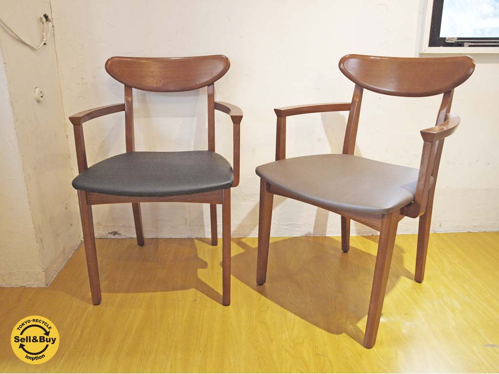 アクメファニチャー ACME Furniture デルマー DELMAR アメリカン レトロビンテージ ダイニング アームチェア 2脚セット 中古品 買い取りしました。