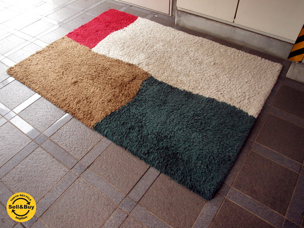 アクメファニチャー ACME Furniture 廃番 シャビーラグ 4COLOR RUG 140×200cm 中古品 買い取りしました。下北沢店 出張買取もお任せ下さい。