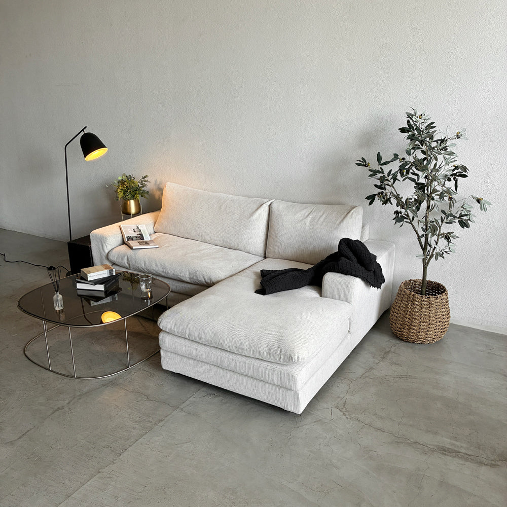 アクタス ACTUS × フクラ HUKLA Wネーム トリノ TORINO カウチソファ セット W2150 GRI カバーリング仕様 廃番希少品 ～ インテリア先進国ドイツの最先端技術と古から続く日本の伝統技術の融合 ～