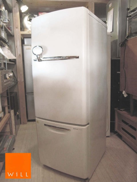 機関良好・Good コンディション！ National / ナショナル WiLL / ウィル 『 FRIDGE mini 』 冷蔵庫 162L 2002年製 ～ 古き良きアメリカを髣髴とさせるノスタルジックデザインの冷蔵庫 ～