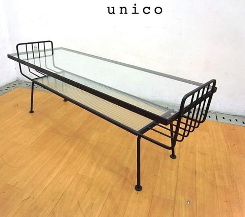 お部屋を窮屈に見せない!!シンプルでスッキリ～unico STELLA coffee table ウニコ ステラ リビングテーブル ローテーブル【買取＆販売＆レンタル】