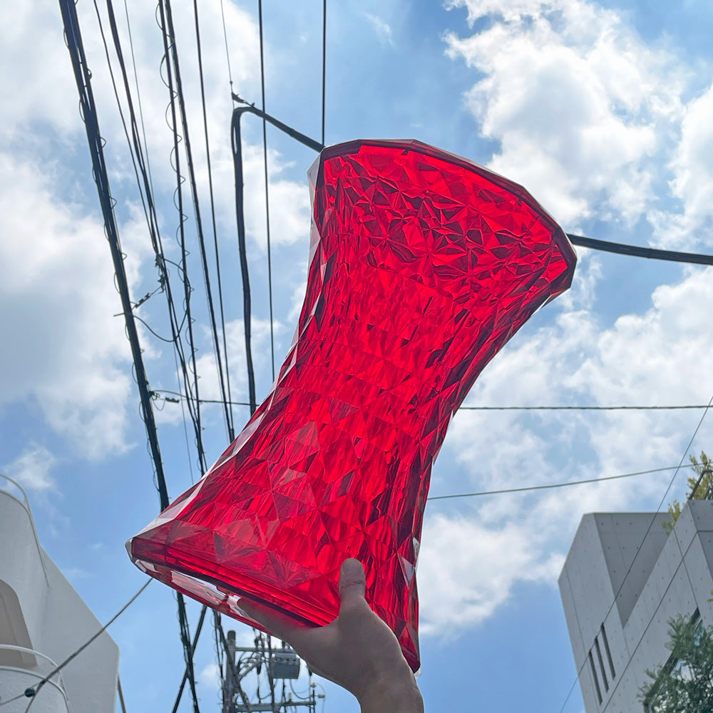 【自由が丘店】カルテル Kartell ストーン STONE スツール サイドテーブル H46cm ポリカーボネート レッド マルセル・ワンダース イタリア買取させていただきました。