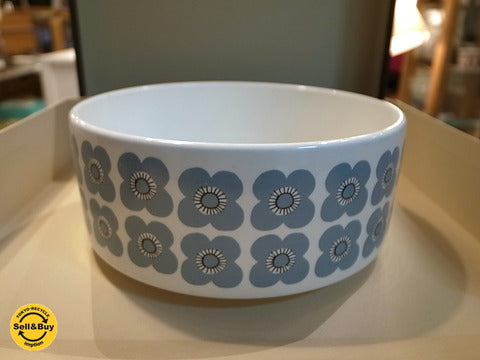 北欧ビンテージ ARABIA アラビア VEERA エストリ・トムラ 19㎝ サラダボウル ～ 落ち着きの中にある大人のかわいらしさ【買取と販売とレンタルのお店】