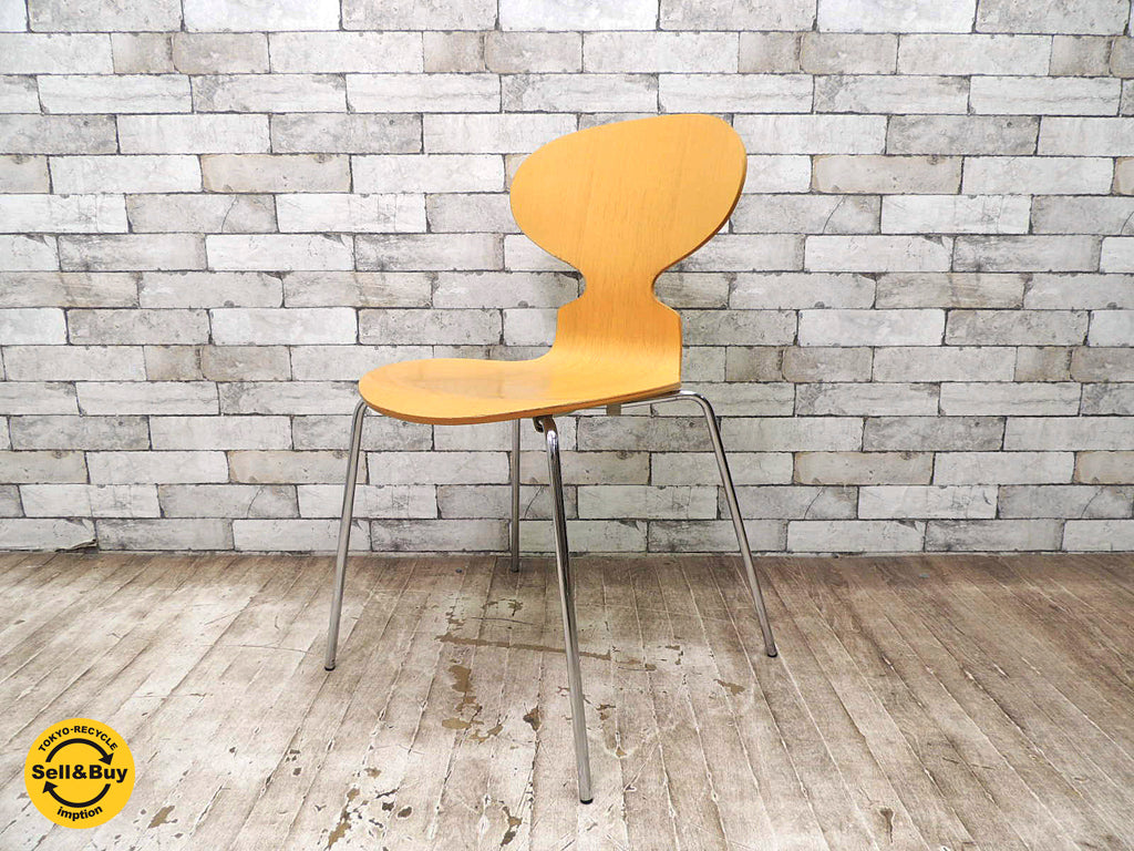 フリッツハンセン Fritz Hansen アントチェア （アリンコ）ANT CHAIR ビーチ 　アルネ・ヤコブセン 買い取りしました。祖師ヶ谷大蔵店 出張買取もお任せ下さい。