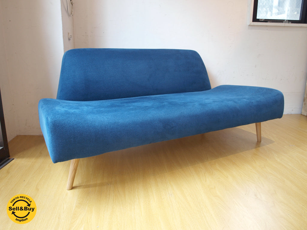 イデー IDEE アーオ ソファ AO SOFA 2人掛け ネイビー 岡嶌要 中古品 買い取りしました。