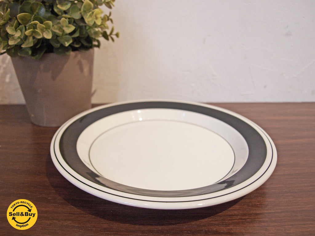 アラビア ARABIA FINLAND ファエンツァ Faenza プレート ブラックライン 24cm A 中古品 買い取りしました。