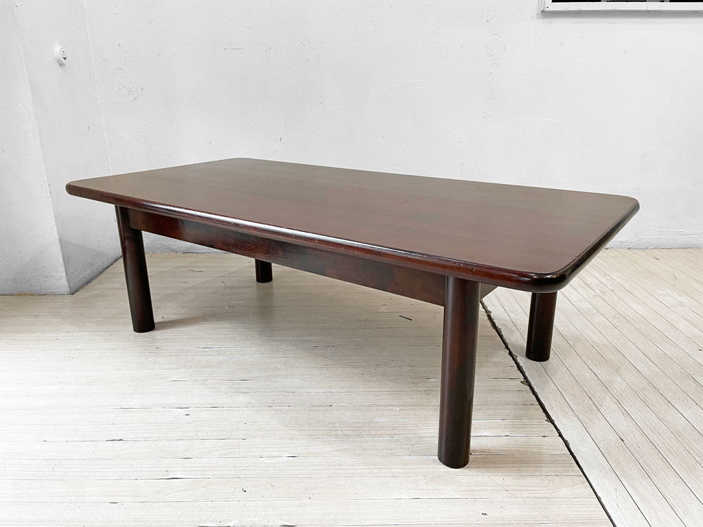 松本民芸家具 センターテーブル ローテーブル 座卓 ミズメザクラ 無垢材 民藝家具 和家具 和モダン  中古品 買い取りしました。