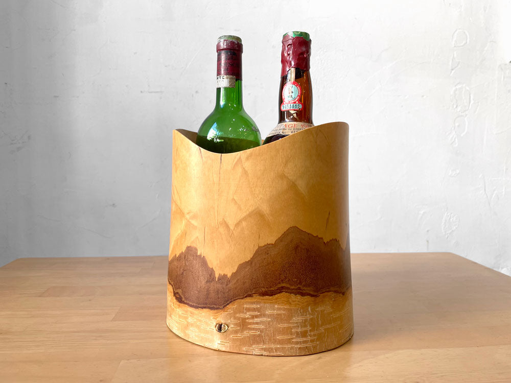 福永浩太 白樺ワインクーラー White birch Wine cooler Mサイズ 現代作家 中古品 買い取りしました。