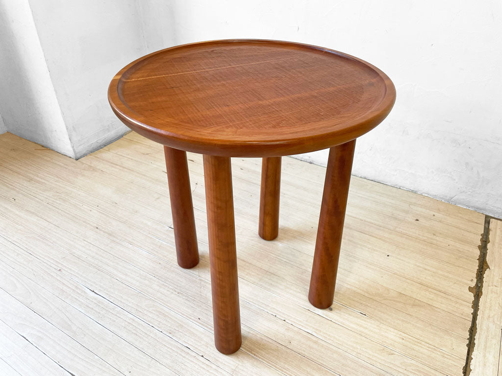 ウッドユーライクカンパニー WOOD YOU LIKE COMPANY 月見テーブル サイドテーブル チェリー無垢材 オイルフィニッシュ 神山公一 中古品 買い取りしました。