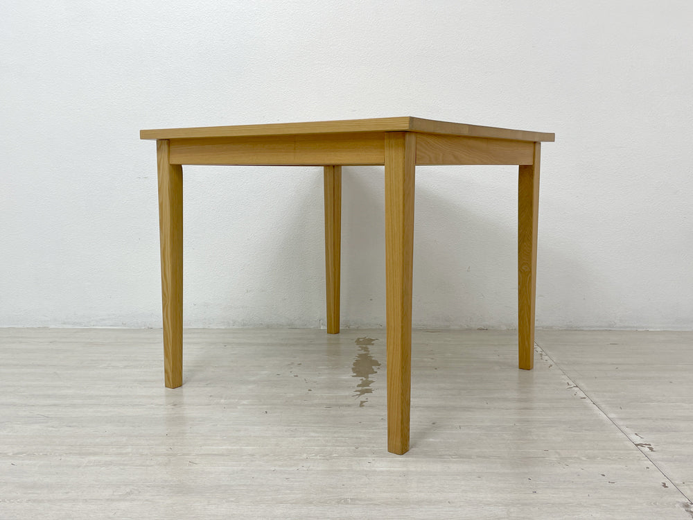 無印良品 MUJI タモ材 ダイニングテーブル スクエア 正方形 W85cm シンプル ナチュラル 廃番  中古品 買い取りしました。