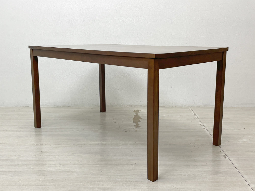 無印良品 MUJI バーチ材 ダイニングテーブル W140cm シンプルデザイン 中古品 買い取りしました。