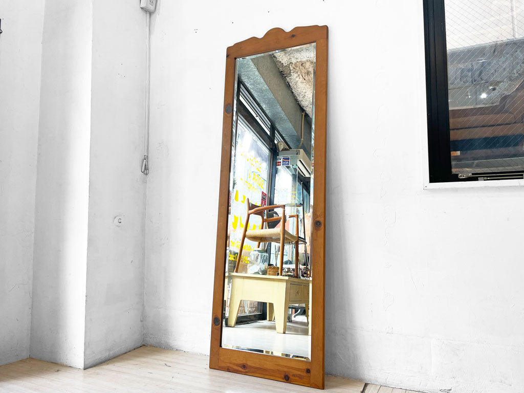 コスガ KOSUGA プロヴァンス PROVENCE スタンドミラー ウォールミラー 姿見 鏡 パイン材 フレンチカントリースタイル 中古品 買い取りしました。