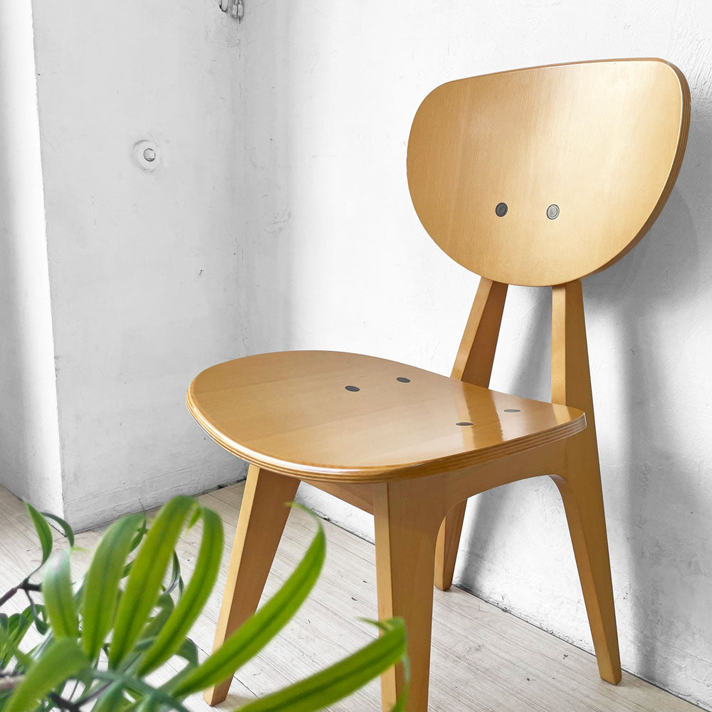 イデー IDEE ダイニングチェア DINING CHAIR Natural ナチュラル 板座 食卓椅子 長大作 中古品 買い取りしました。