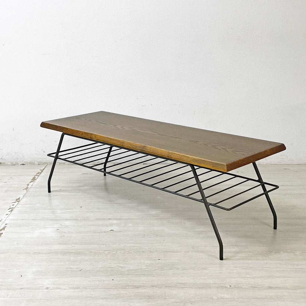 【祖師ヶ谷大蔵店】アクメファニチャー ACME Furniture ベルズファクトリー コーヒー テーブル BELLS FACTORY COFFEE TABLE W120cm アッシュ材×アイアン 買取させていただきました。