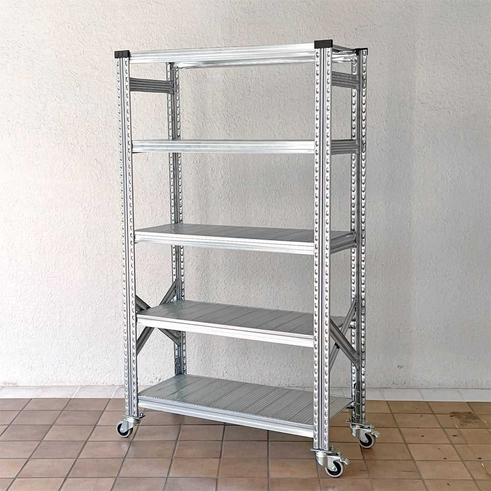 【用賀店】メタルシステム METALSISTEM スーパー123 SUPER123 シリーズ スチールシェルフ TIER STEEL SHELF 5段 キャスター付き 買取させていただきました。