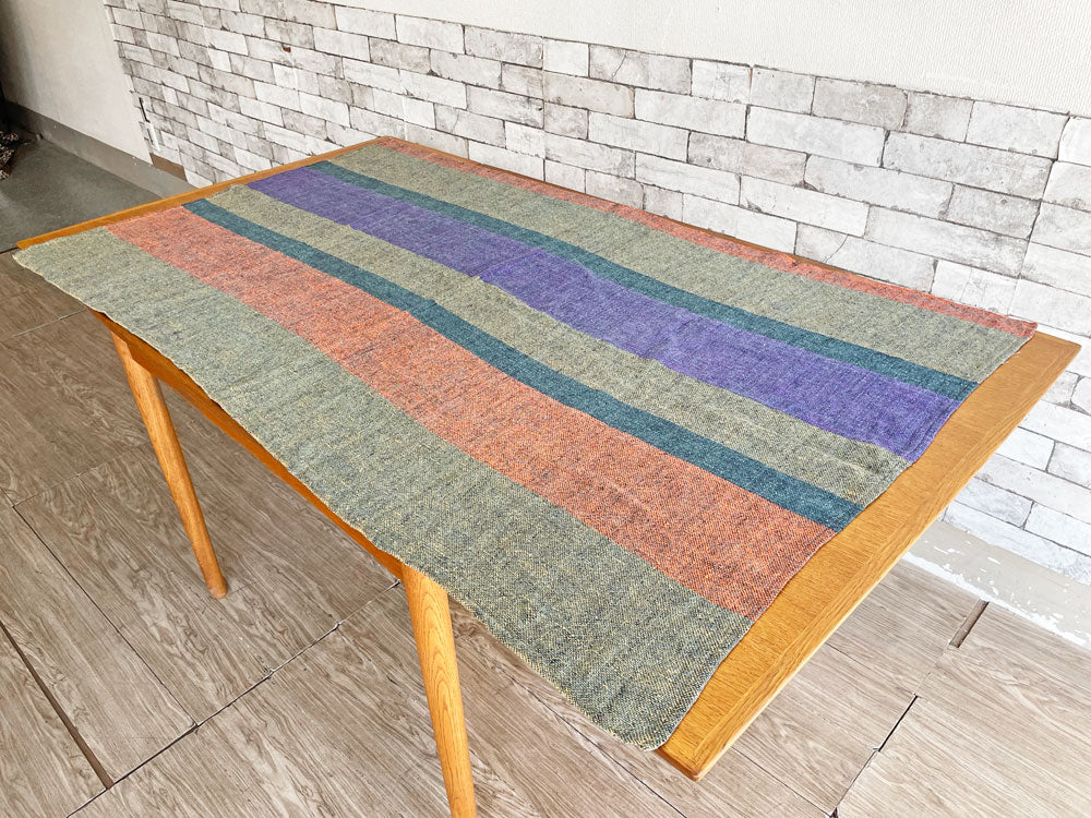 ヘルミ・ヴオレルマ Helmi Vuorelma リネン テーブルクロス ファブリック 150×92cm マイヤ・コルシ・マケラ Maija Kolsi Makela フィンランド ビンテージ 中古品 買い取りしました。