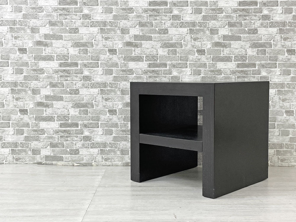 カッシーナイクスシー Cassina ixc ゼン ZEN サイドテーブル アッシュ材 ダークブラウン カトリーヌ・メミ モダンデザイン 中古品 買い取りしました。