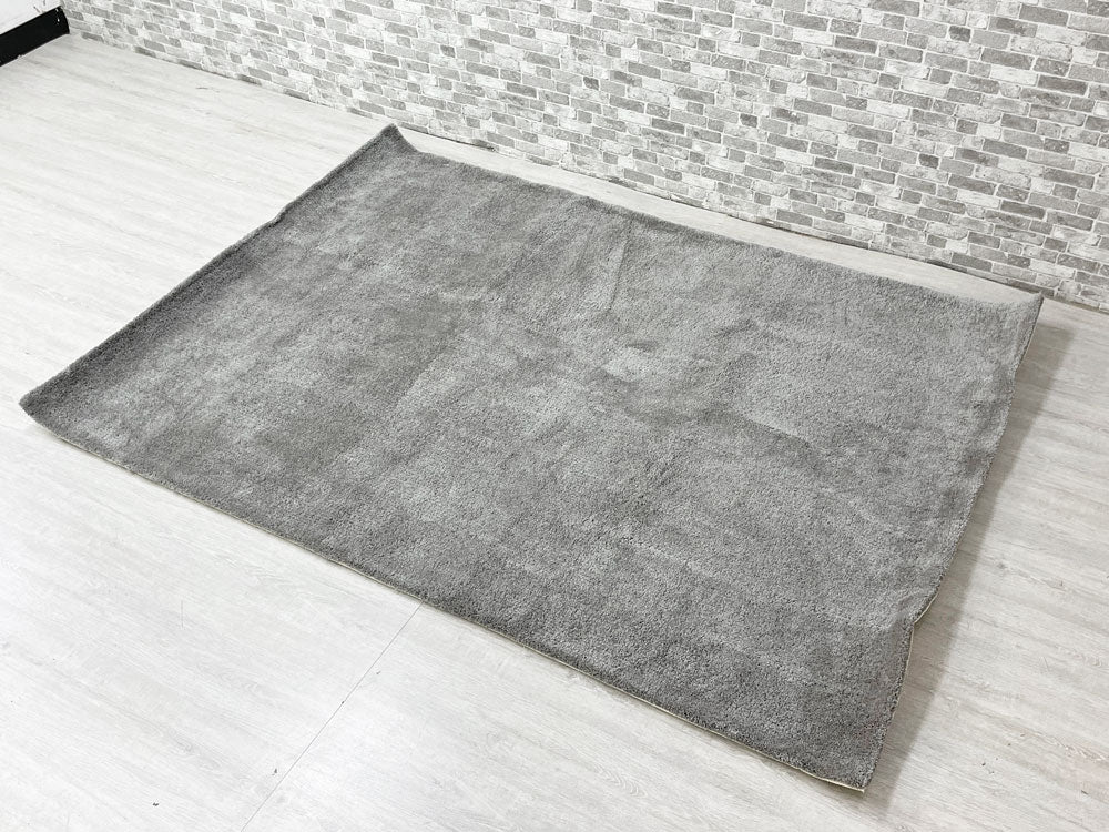モモナチュラル MOMO Natural ORDER ACRYLIC RUG ラグ カーペット 絨毯 アクリル100％ 195×140cm グレー系 参考定価44,800円 中古品 買い取りしました。