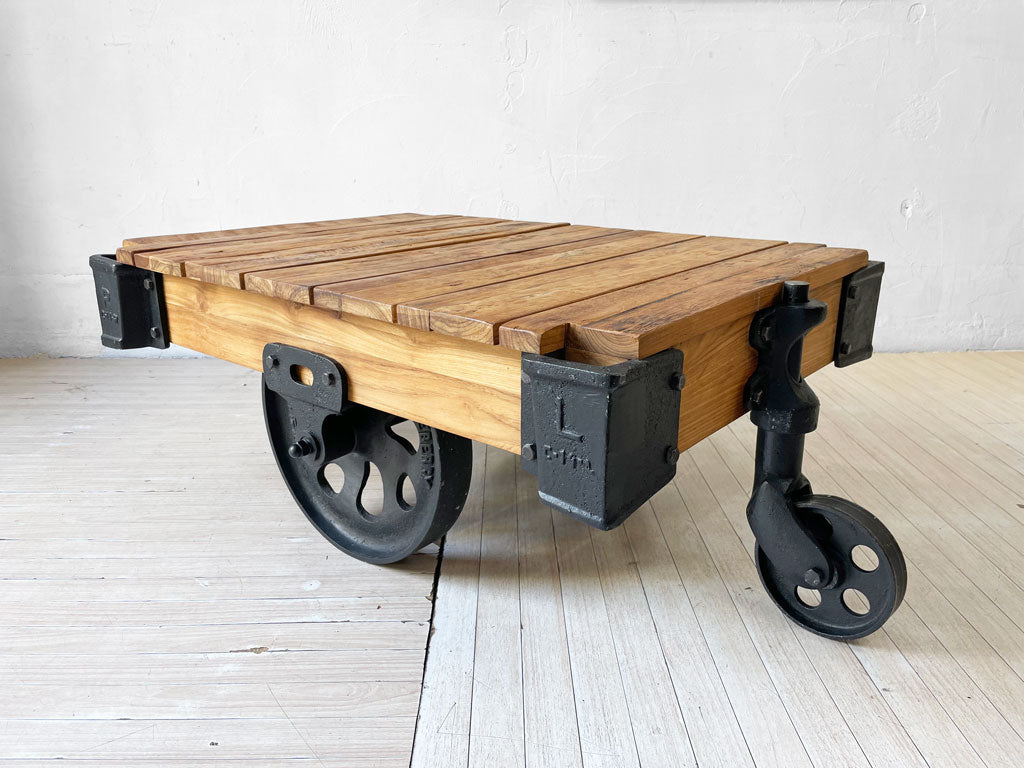 アクメファニチャー ACME Furniture ギルド GUILD ドーリーテーブル DOLLY TABLE S ローテーブル チーク古材 廃番 参考定価147,400円 中古品 買い取りしました。