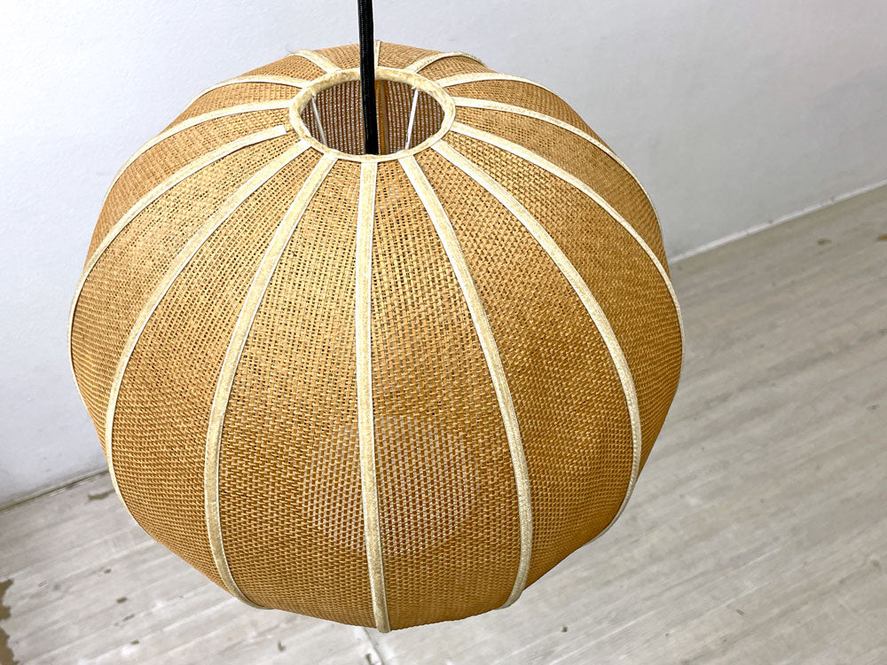 ヤマギワ yamagiwa パイピング 竹編み 籐 シェード ペンダントランプ 和モダン ジャパンビンテージ 中古品 買い取りしました。