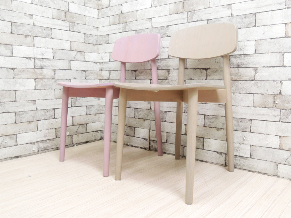 ウニコ unico コトナ KOTONA カラ―ドチェア colored chair ダイニングチェア パープル&グレー   中古品 買い取りしました。