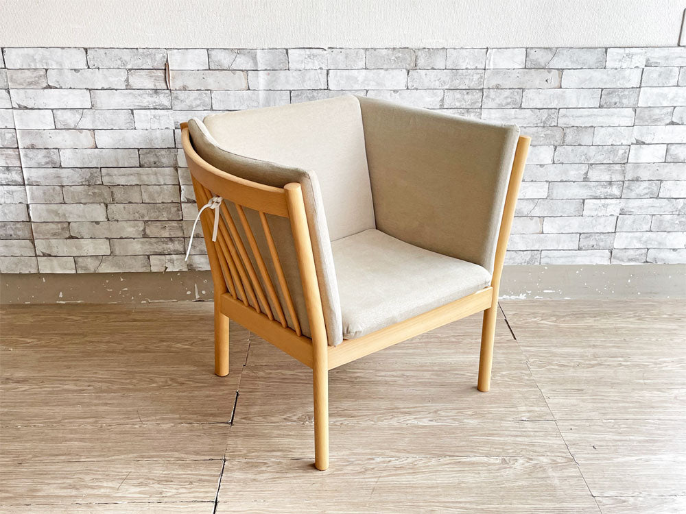 クビストモブラー KVIST mobler J146 アームチェア ラウンジチェア エリック・オーレ・ヨルゲンセン ビーチ材 デンマーク 中古品 買い取りしました。