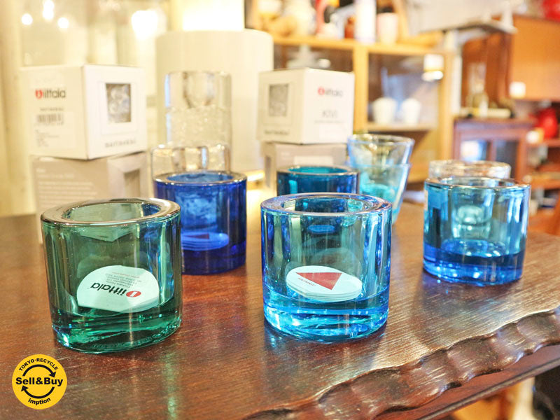 イッタラ iittala マリメッコ marimekko キビ KIVI キャンドルホルダー 各種カラー  中古品  買い取りしました。経堂店 出張買取もお任せ下さい。