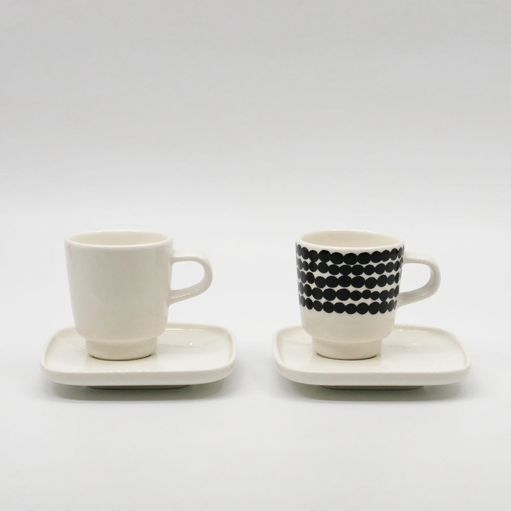 【祖師ヶ谷大蔵店】マリメッコ marimekko オイヴァ OIVA エスプレッソカップ 50ml & プレート 10×10cm 2客 買取させていただきました。