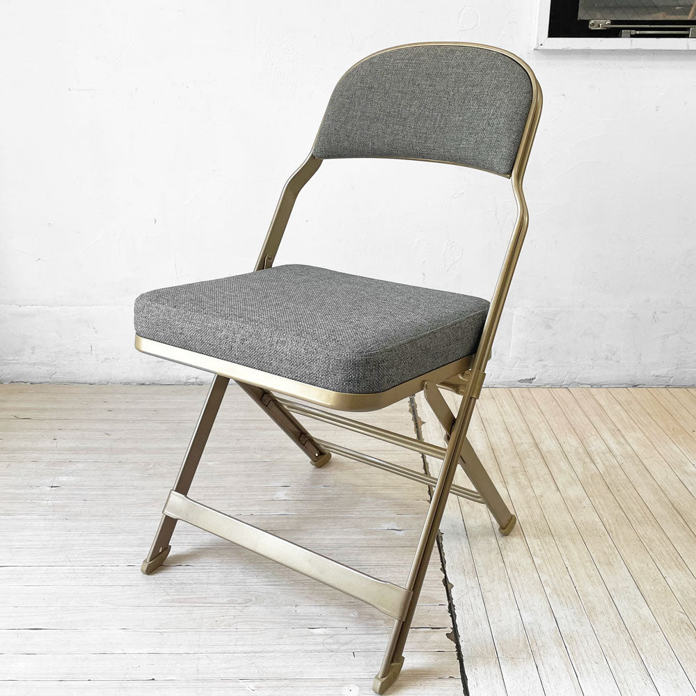 クラリン CLARIN フォールディングチェア FOLDING CHAIR フルクッション 折り畳み フレーヘザー US家具 P.F.S.取扱 定価￥30,800- 中古品 買い取りしました。