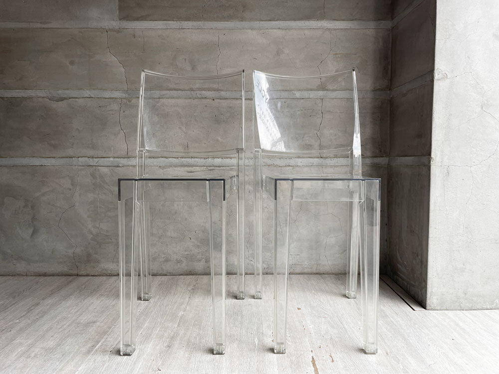 カルテル Kartell ラ マリー La Marie ダイニングチェア スタッキングチェア クリスタル ポリカーボネート フィリップ・スタルク イタリア 中古品 買い取りしました。