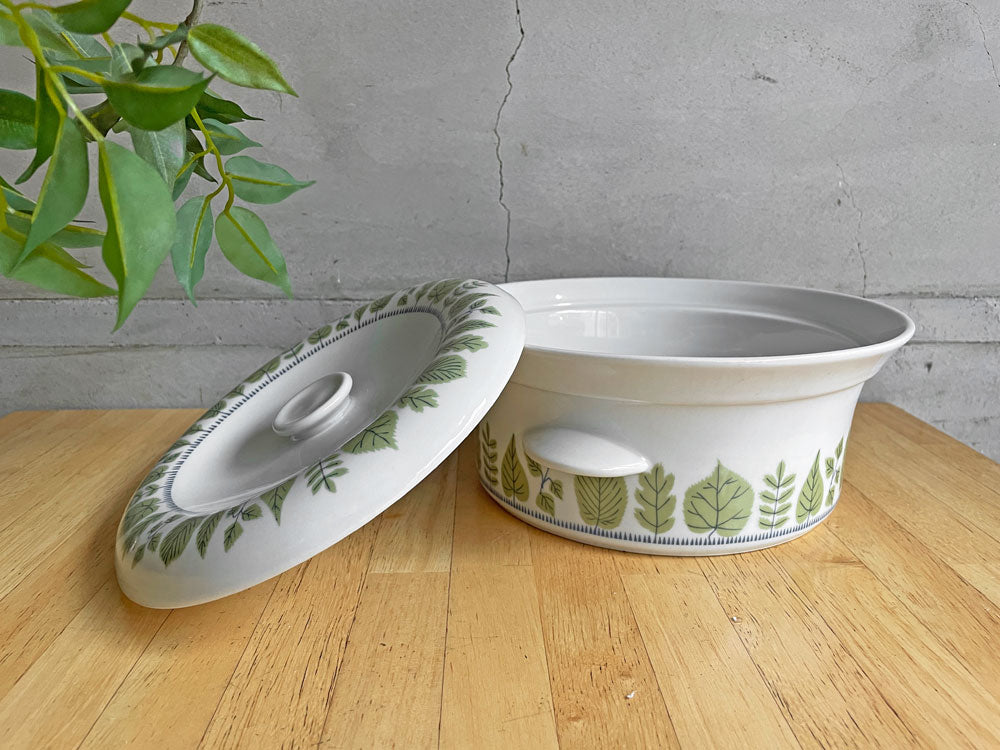 ウプサラエクビィ Upsala Ekeby シルビア Sylvia キャセロール 北欧食器 両手鍋 ビンテージ 中古品 買い取りしました。