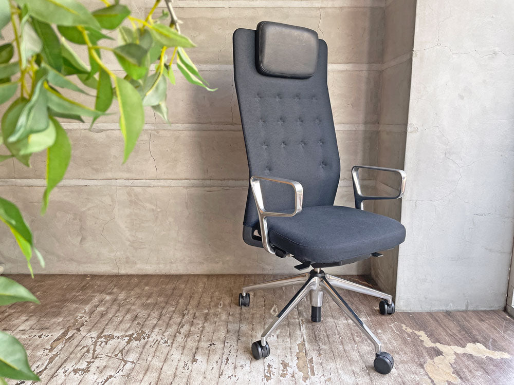 ヴィトラ vitra IDトリム ID Trim L オフィスチェア ハイバック ヘッドレスト付き アントニオチッテリオ 中古品 買い取りしました。