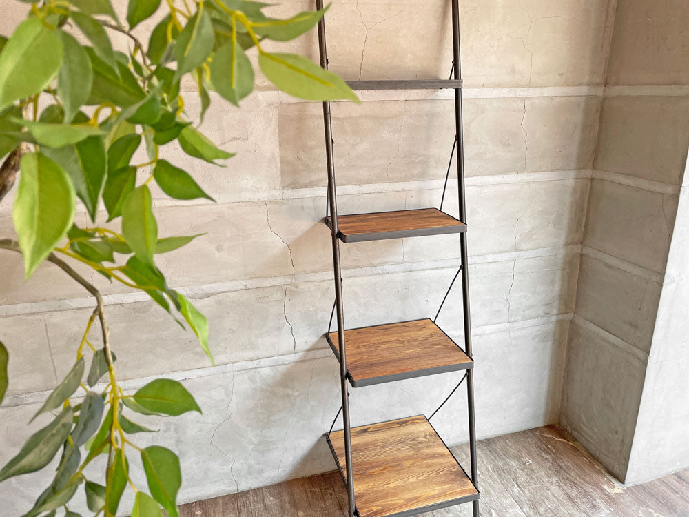 ジャーナルスタンダードファニチャー jsF シノン CHINON ラダーシェルフ LADDER SHELF ビンテージ加工 インダストリアル オープンシェルフ 中古品 買い取りしました。