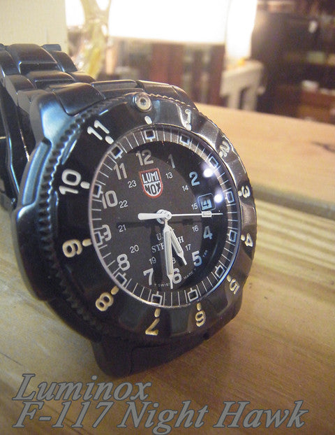 『Great Balls of Fire』From “Top Gun” ～LUMINOX/ルミノックス USAF STEALTH F-117 NIGHT HAWK【買取＆販売＆レンタル】