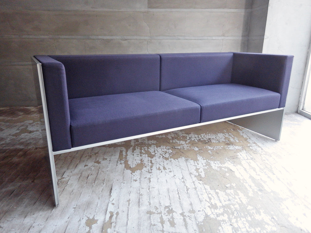 カッシーナ・イクスシー Cassina IXC. エアーフレーム AIR FRAME 3007 ミッドソファ MID SOFA 3人掛け 2シーター デヴィッド・チッパーフィールド 定価:39万～ 中古品 買い取りしました。