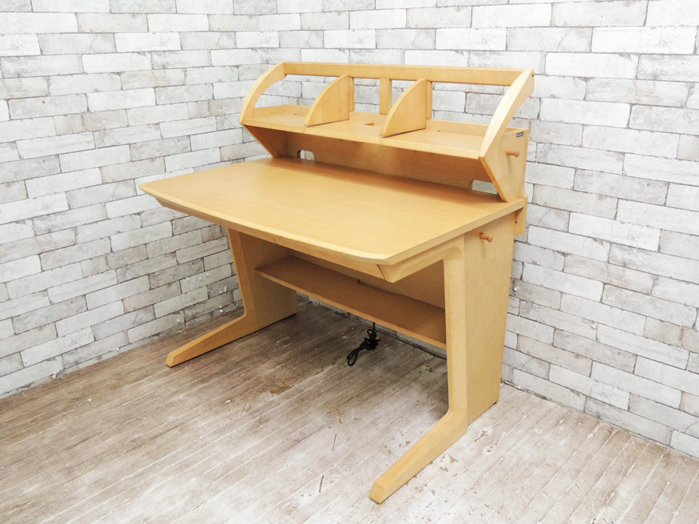 カリモク karimoku 学習机 デスク ブックスタンド付き SA3030HN ナチュラルデザイン  中古品 買い取りしました。