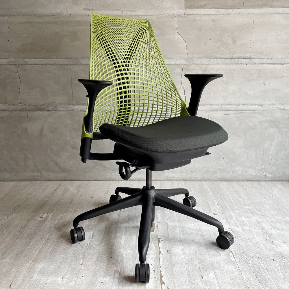 【学芸大学店】ハーマンミラー Hermanmiller セイルチェア SAYL CHAIR デスクチェア オフィスチェア アップルグリーン イヴ・ベアール 買取させていただきました。