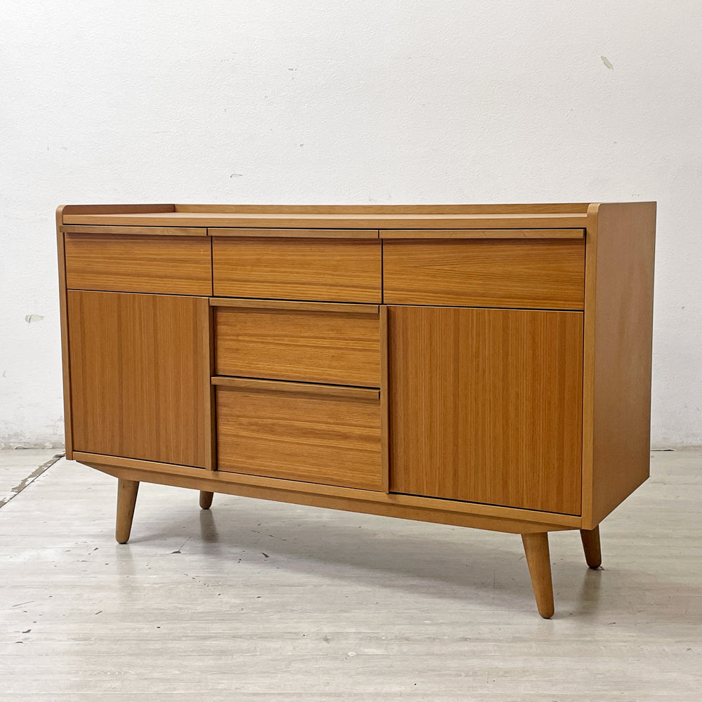 【祖師ヶ谷大蔵店】ウニコ unico アルベロ ALBERO ワイドチェスト チーク サイドボード キャビネット 北欧ビンテージスタイル 廃番 買取させていただきました。